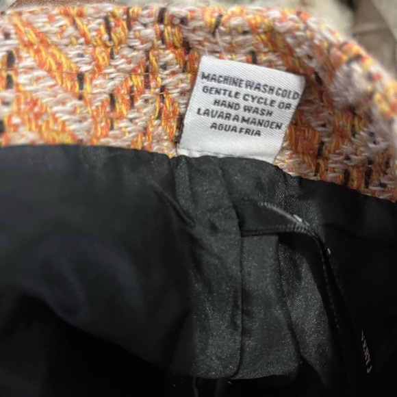 [ VINTAGE ] Herringbone Woven Mini Skirt - Picture 16 of 16